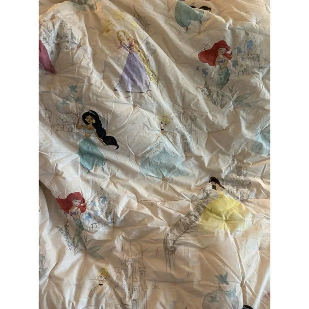Pottery Barn Teen Girls Full / Queen DISNEY PRINCESS Comforter